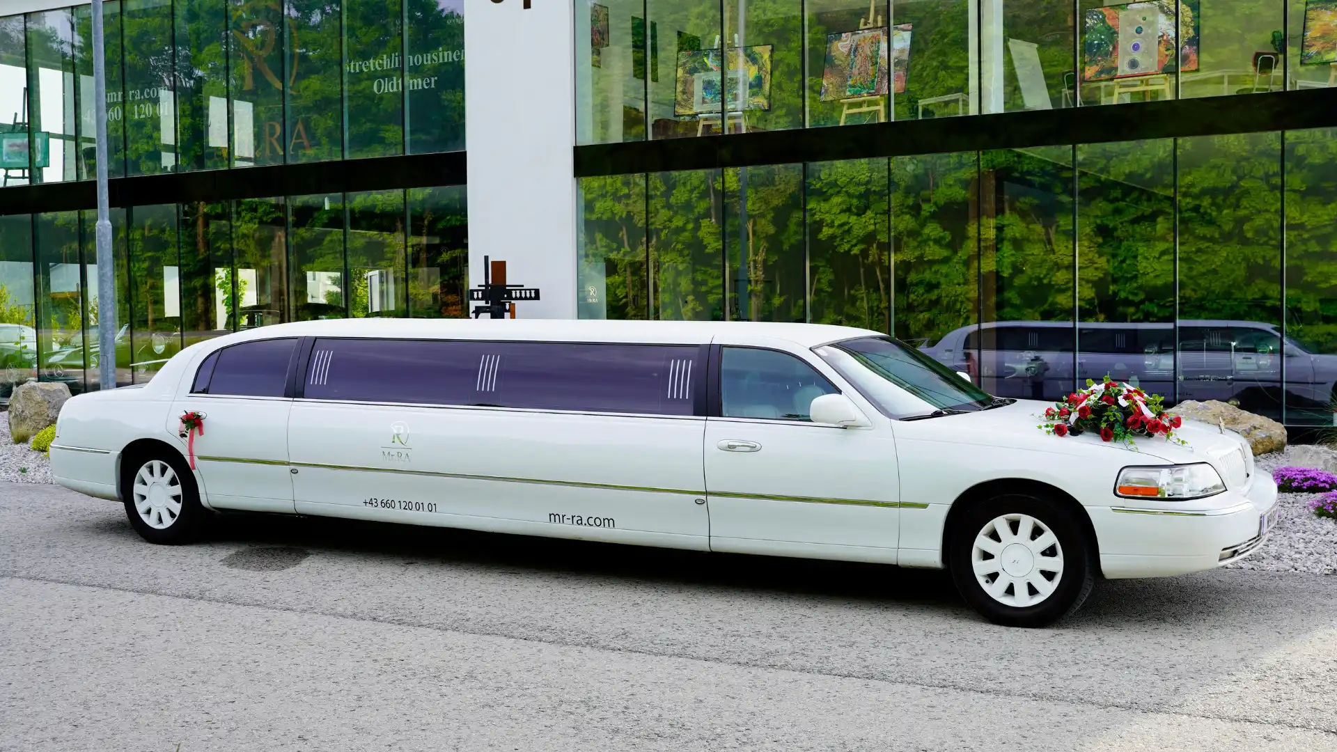 Hochzeitsauto - Stilvolle Stretchlimousine